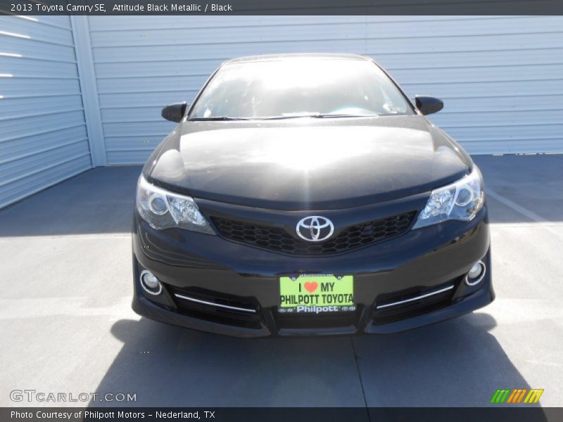 Attitude Black Metallic / Black 2013 Toyota Camry SE