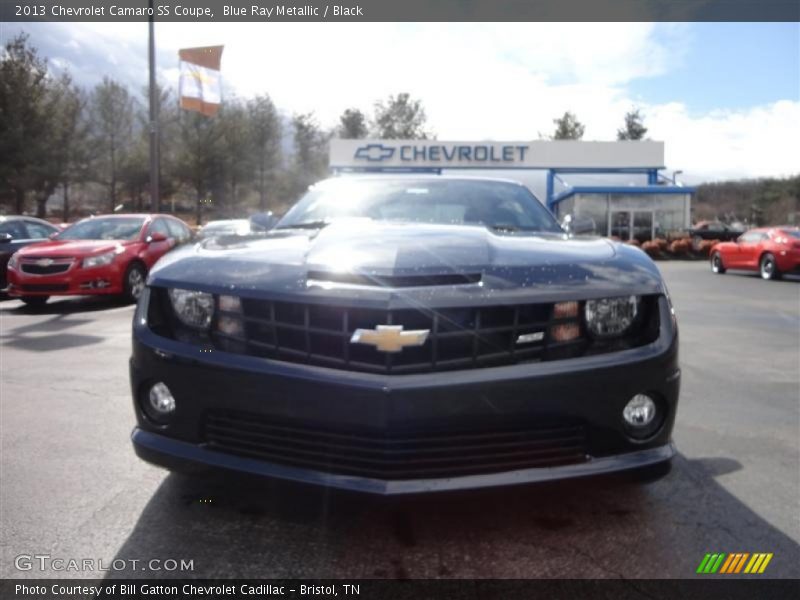 Blue Ray Metallic / Black 2013 Chevrolet Camaro SS Coupe