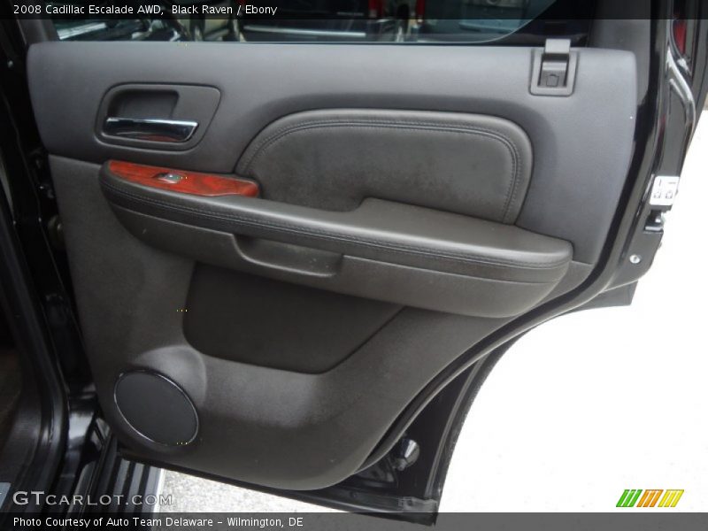 Black Raven / Ebony 2008 Cadillac Escalade AWD