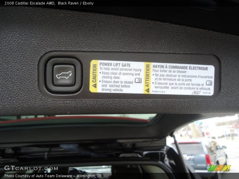 Black Raven / Ebony 2008 Cadillac Escalade AWD
