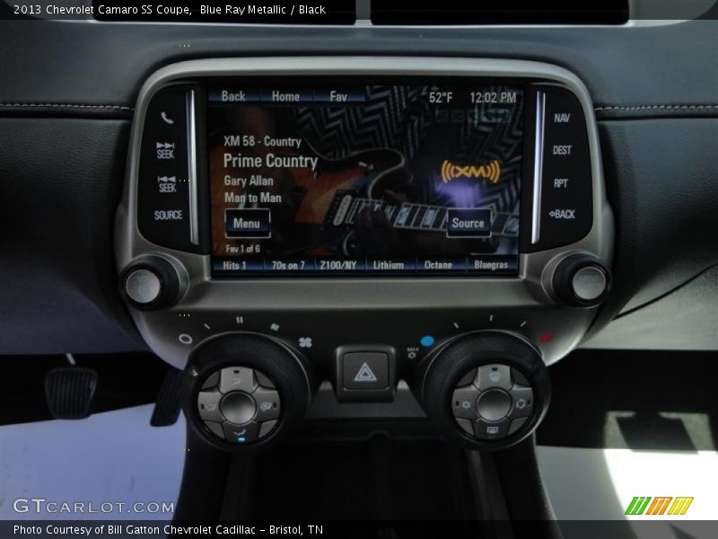 Controls of 2013 Camaro SS Coupe
