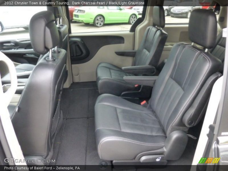 Rear Seat of 2012 Town & Country Touring