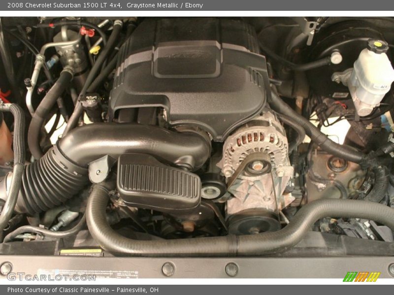 Graystone Metallic / Ebony 2008 Chevrolet Suburban 1500 LT 4x4