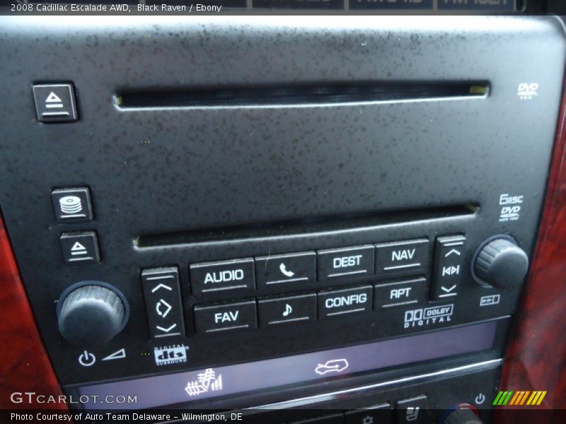 Controls of 2008 Escalade AWD
