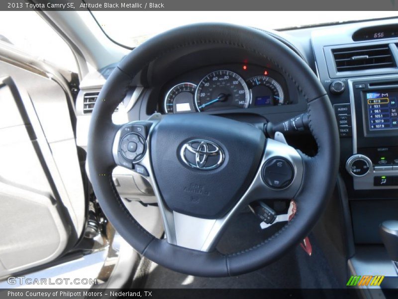 Attitude Black Metallic / Black 2013 Toyota Camry SE