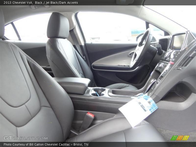 Front Seat of 2013 Volt 