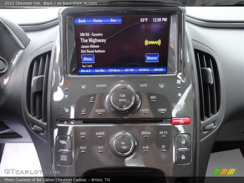 Controls of 2013 Volt 