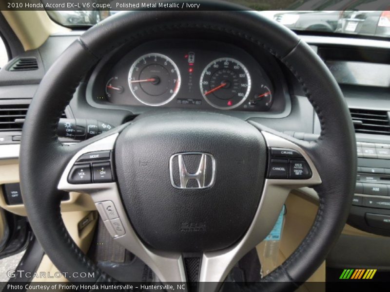  2010 Accord EX-L V6 Coupe Steering Wheel