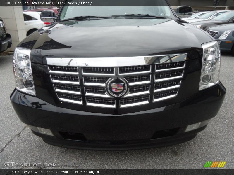 Black Raven / Ebony 2008 Cadillac Escalade AWD