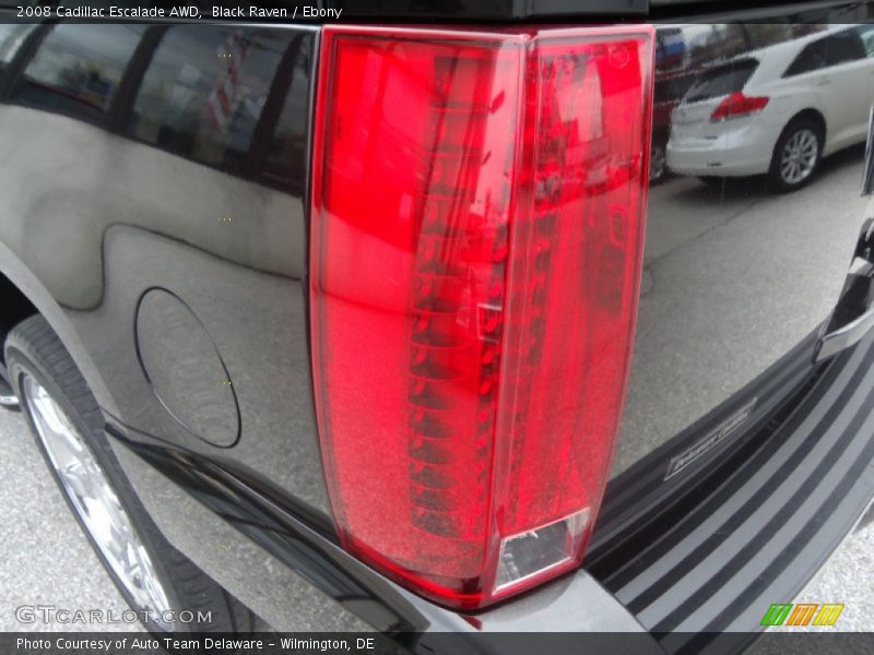 Black Raven / Ebony 2008 Cadillac Escalade AWD