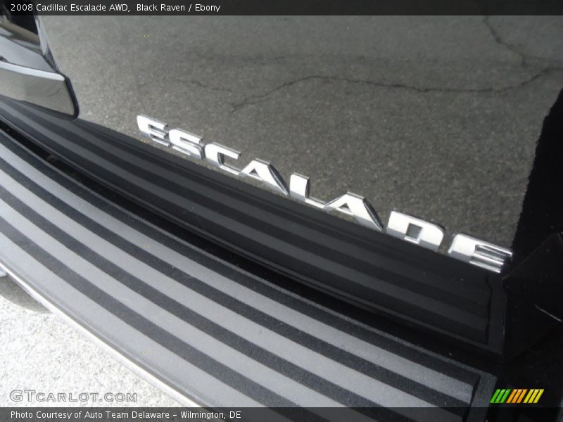 Black Raven / Ebony 2008 Cadillac Escalade AWD