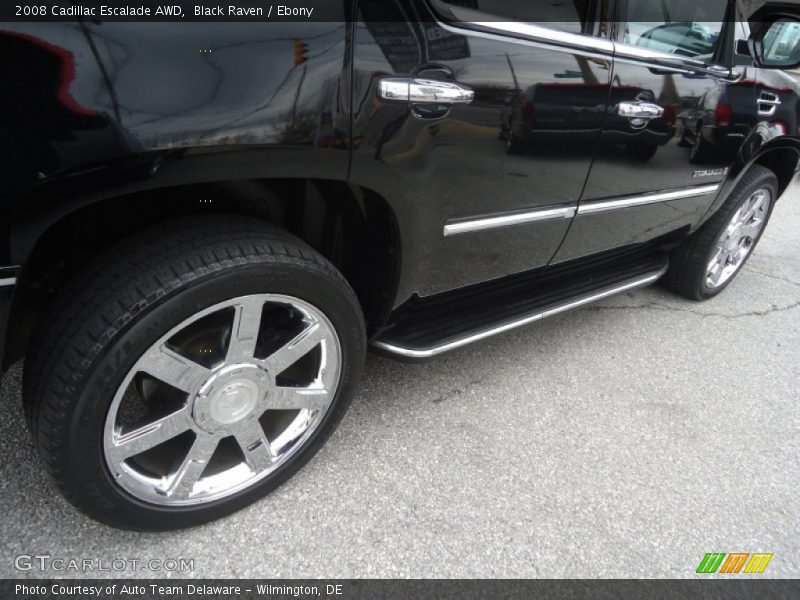 Black Raven / Ebony 2008 Cadillac Escalade AWD