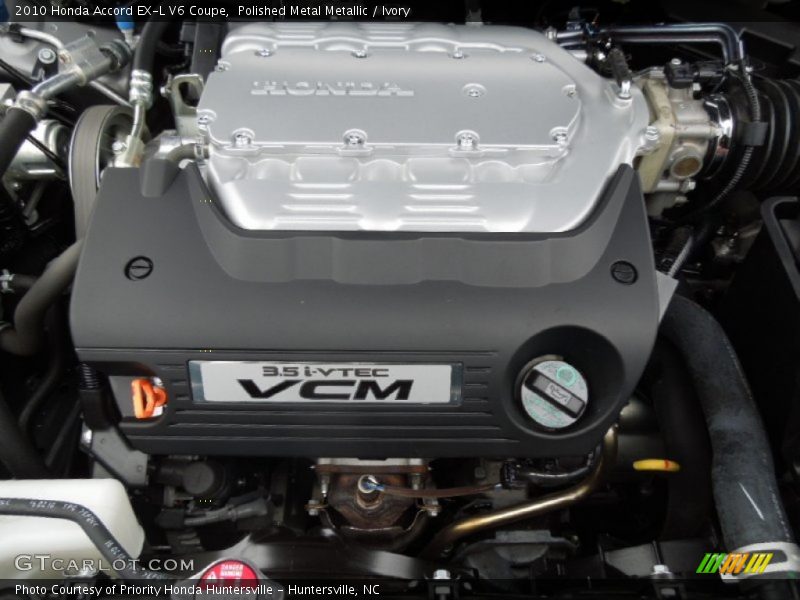  2010 Accord EX-L V6 Coupe Engine - 3.5 Liter VCM DOHC 24-Valve i-VTEC V6