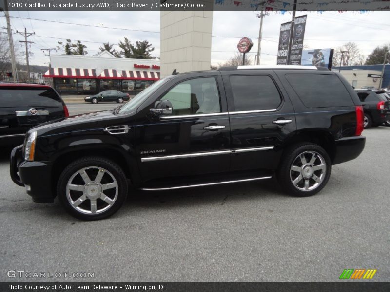 Black Raven / Cashmere/Cocoa 2010 Cadillac Escalade Luxury AWD