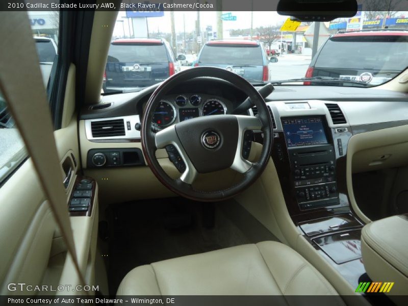Black Raven / Cashmere/Cocoa 2010 Cadillac Escalade Luxury AWD