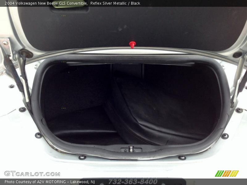 Reflex Silver Metallic / Black 2004 Volkswagen New Beetle GLS Convertible