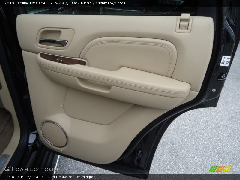 Black Raven / Cashmere/Cocoa 2010 Cadillac Escalade Luxury AWD