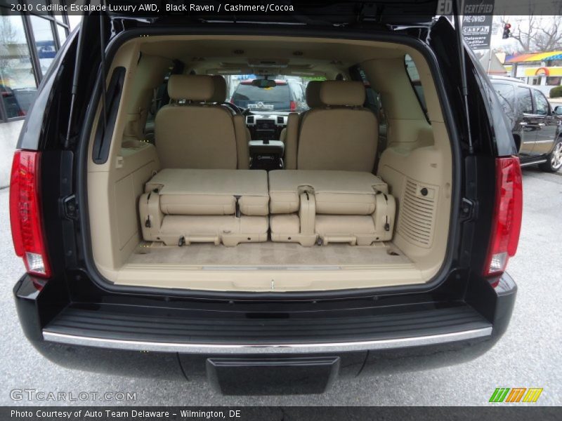 Black Raven / Cashmere/Cocoa 2010 Cadillac Escalade Luxury AWD