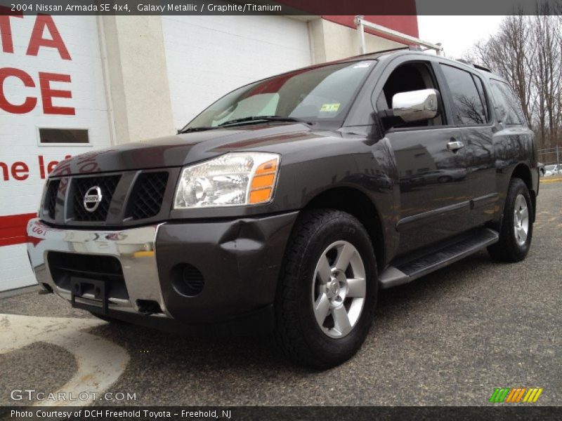 Galaxy Metallic / Graphite/Titanium 2004 Nissan Armada SE 4x4