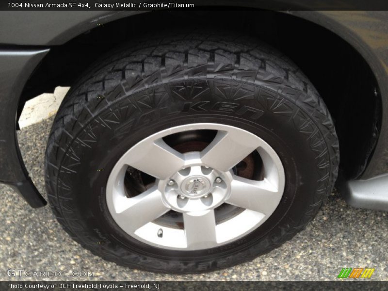 Galaxy Metallic / Graphite/Titanium 2004 Nissan Armada SE 4x4
