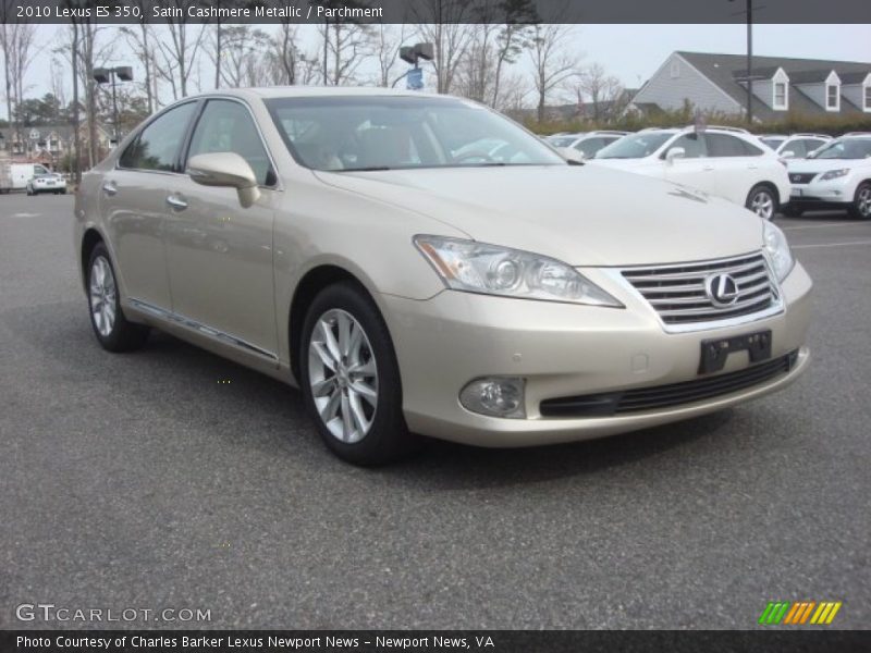 Satin Cashmere Metallic / Parchment 2010 Lexus ES 350