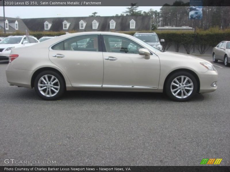 Satin Cashmere Metallic / Parchment 2010 Lexus ES 350