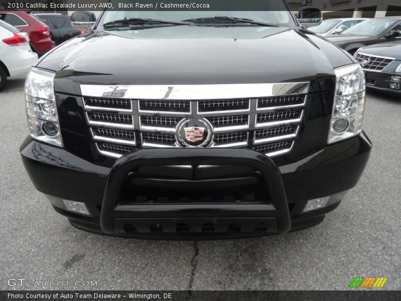 Black Raven / Cashmere/Cocoa 2010 Cadillac Escalade Luxury AWD