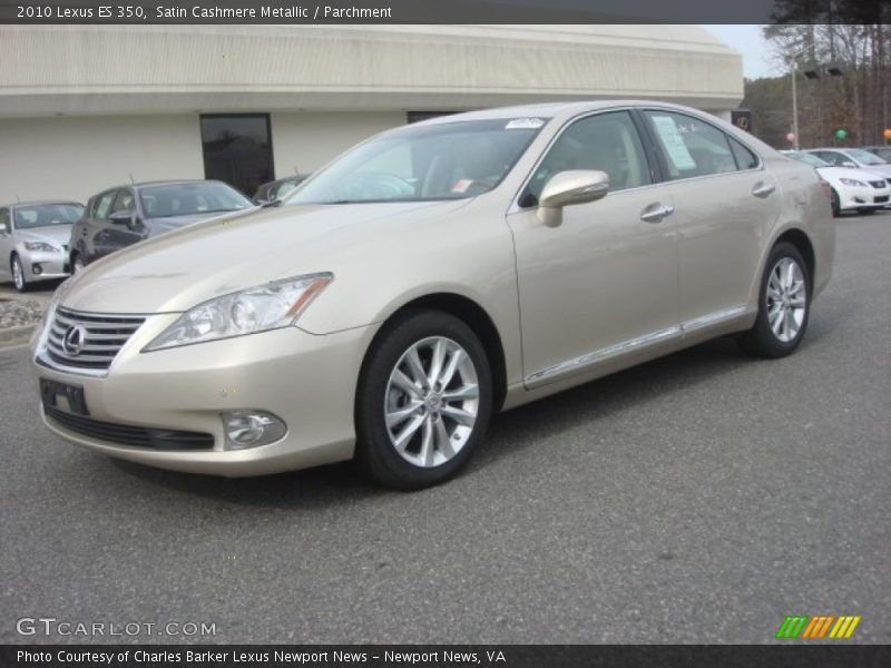 Satin Cashmere Metallic / Parchment 2010 Lexus ES 350