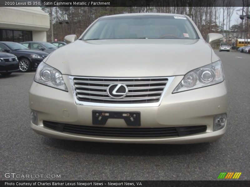 Satin Cashmere Metallic / Parchment 2010 Lexus ES 350