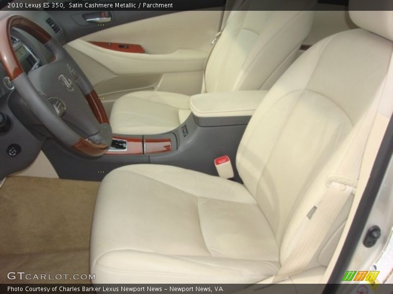Satin Cashmere Metallic / Parchment 2010 Lexus ES 350