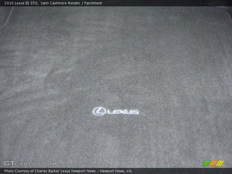 Satin Cashmere Metallic / Parchment 2010 Lexus ES 350