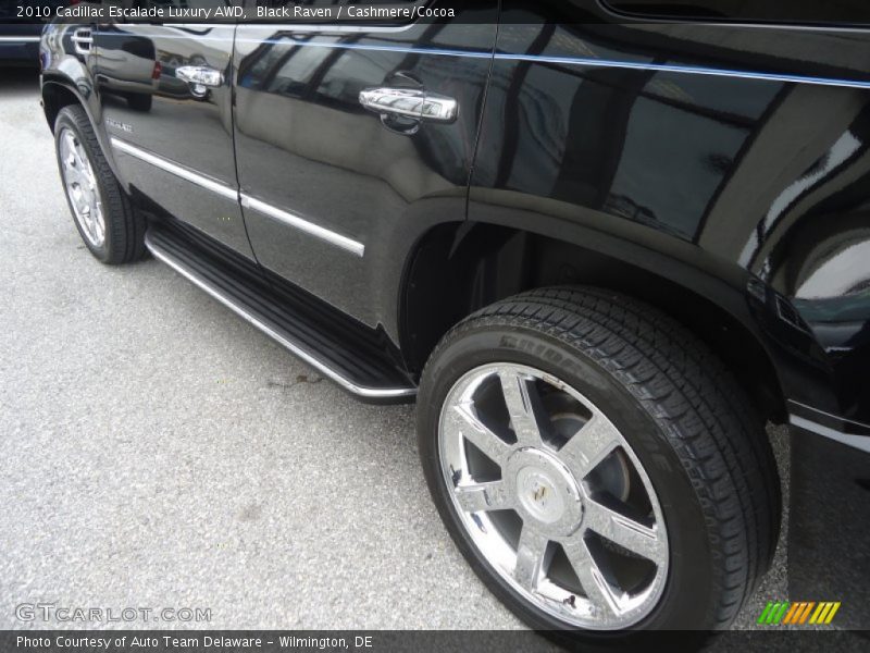 Black Raven / Cashmere/Cocoa 2010 Cadillac Escalade Luxury AWD