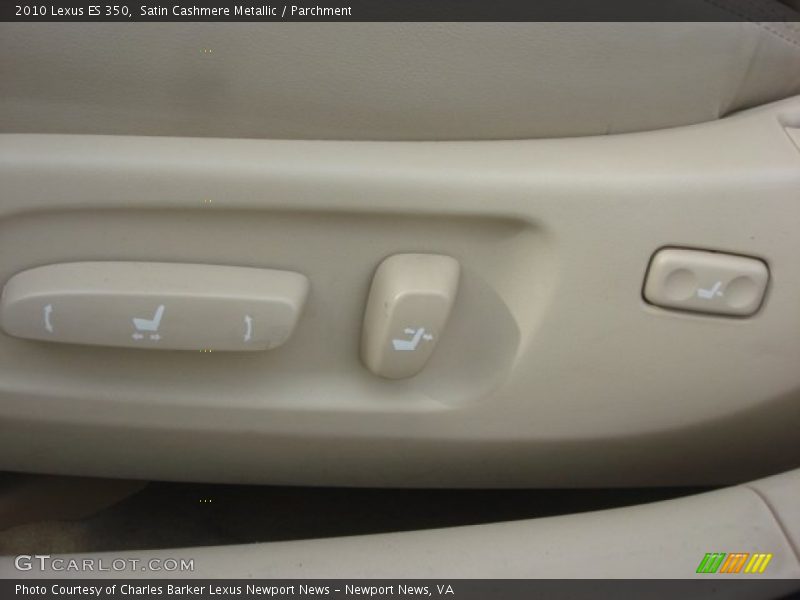 Satin Cashmere Metallic / Parchment 2010 Lexus ES 350