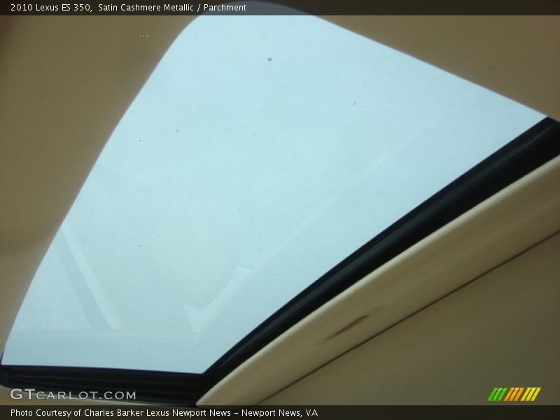 Satin Cashmere Metallic / Parchment 2010 Lexus ES 350