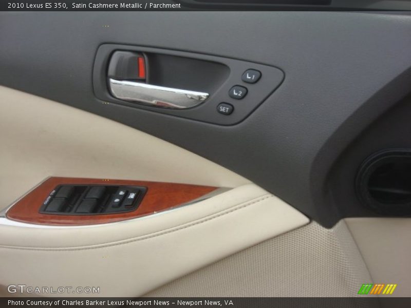Satin Cashmere Metallic / Parchment 2010 Lexus ES 350