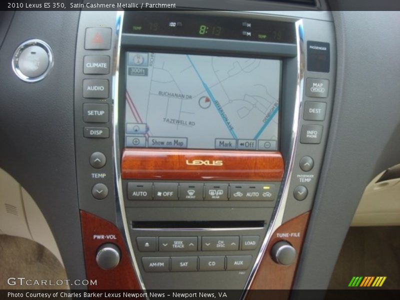 Satin Cashmere Metallic / Parchment 2010 Lexus ES 350