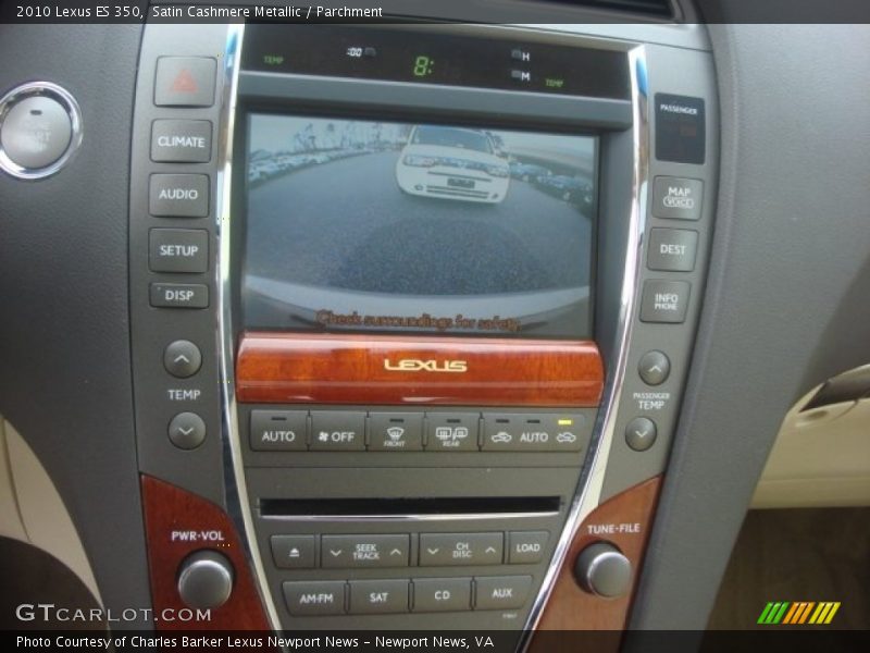 Satin Cashmere Metallic / Parchment 2010 Lexus ES 350