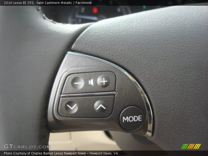 Satin Cashmere Metallic / Parchment 2010 Lexus ES 350