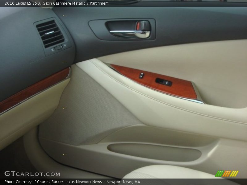 Satin Cashmere Metallic / Parchment 2010 Lexus ES 350