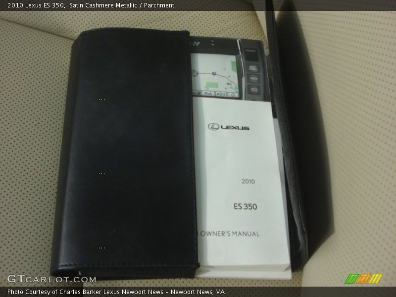 Satin Cashmere Metallic / Parchment 2010 Lexus ES 350