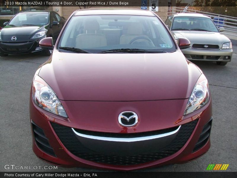 Copper Red Mica / Dune Beige 2010 Mazda MAZDA3 i Touring 4 Door