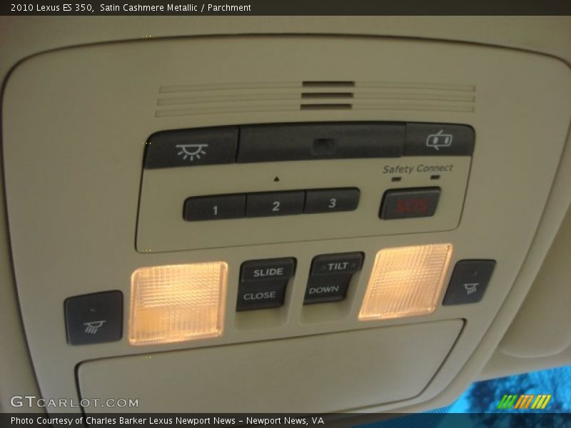 Satin Cashmere Metallic / Parchment 2010 Lexus ES 350