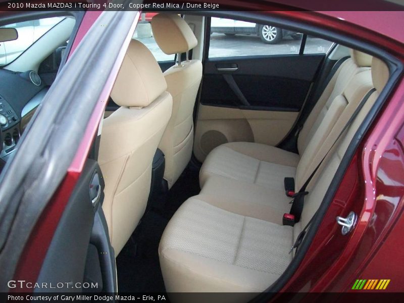 Copper Red Mica / Dune Beige 2010 Mazda MAZDA3 i Touring 4 Door