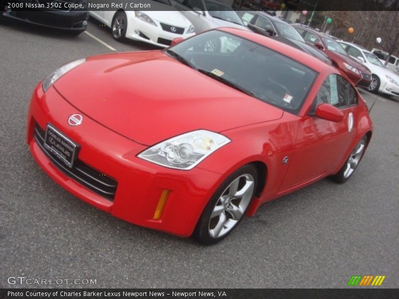 Nogaro Red / Carbon 2008 Nissan 350Z Coupe