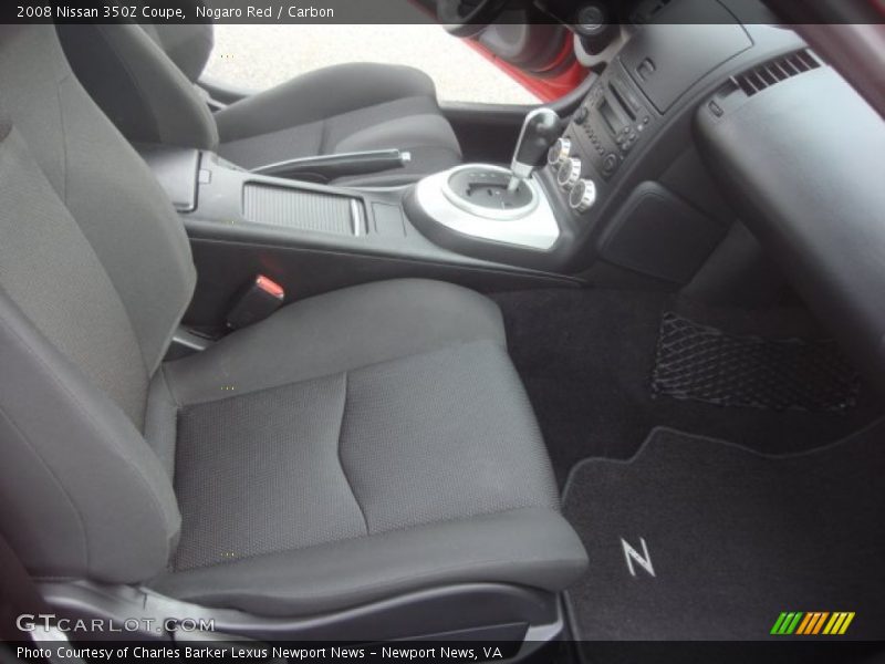 Nogaro Red / Carbon 2008 Nissan 350Z Coupe
