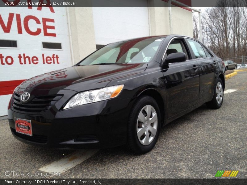 Black / Bisque 2008 Toyota Camry LE