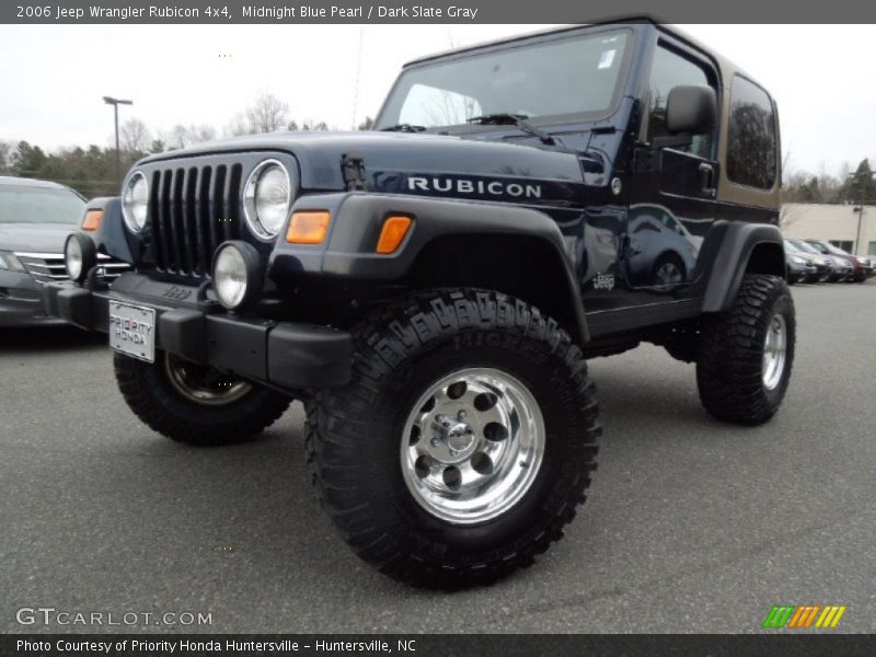 Midnight Blue Pearl / Dark Slate Gray 2006 Jeep Wrangler Rubicon 4x4