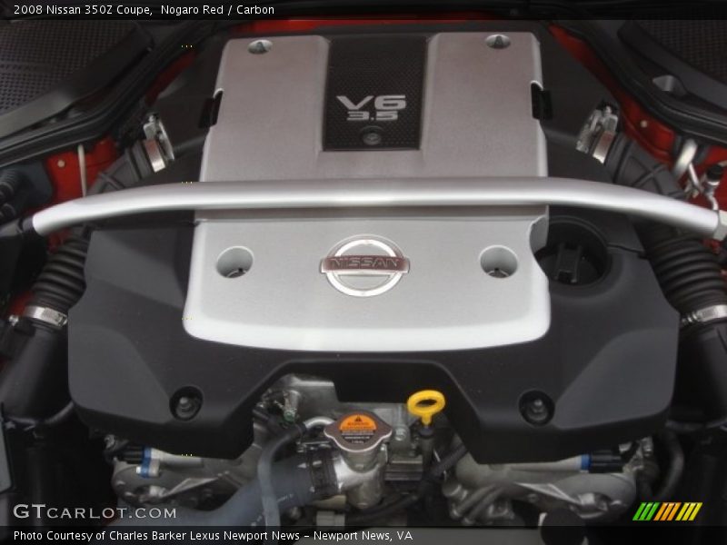 Nogaro Red / Carbon 2008 Nissan 350Z Coupe