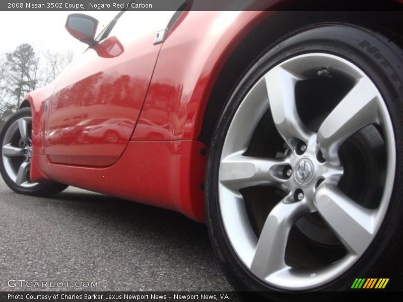 Nogaro Red / Carbon 2008 Nissan 350Z Coupe