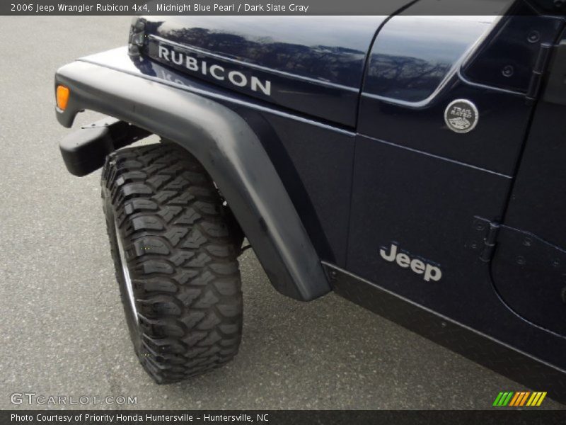 Midnight Blue Pearl / Dark Slate Gray 2006 Jeep Wrangler Rubicon 4x4